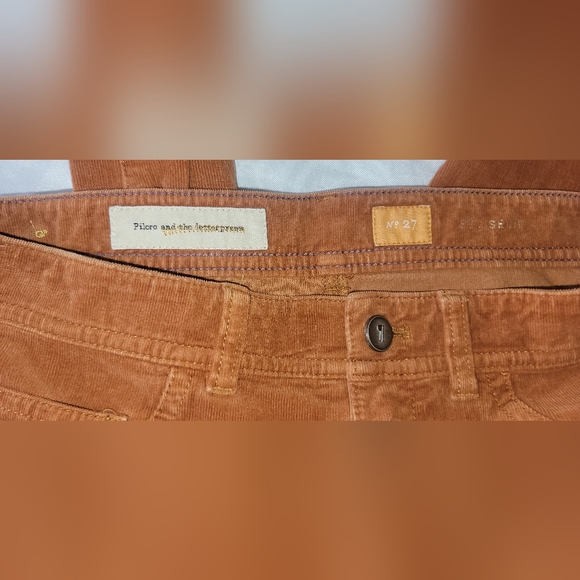 Pilcro and the letterpress corduroy skinny jeans / pants - Picture 7 of 16